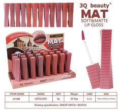 3Q beauty Matt Soft & Matte lipgloss 3Q Beauty