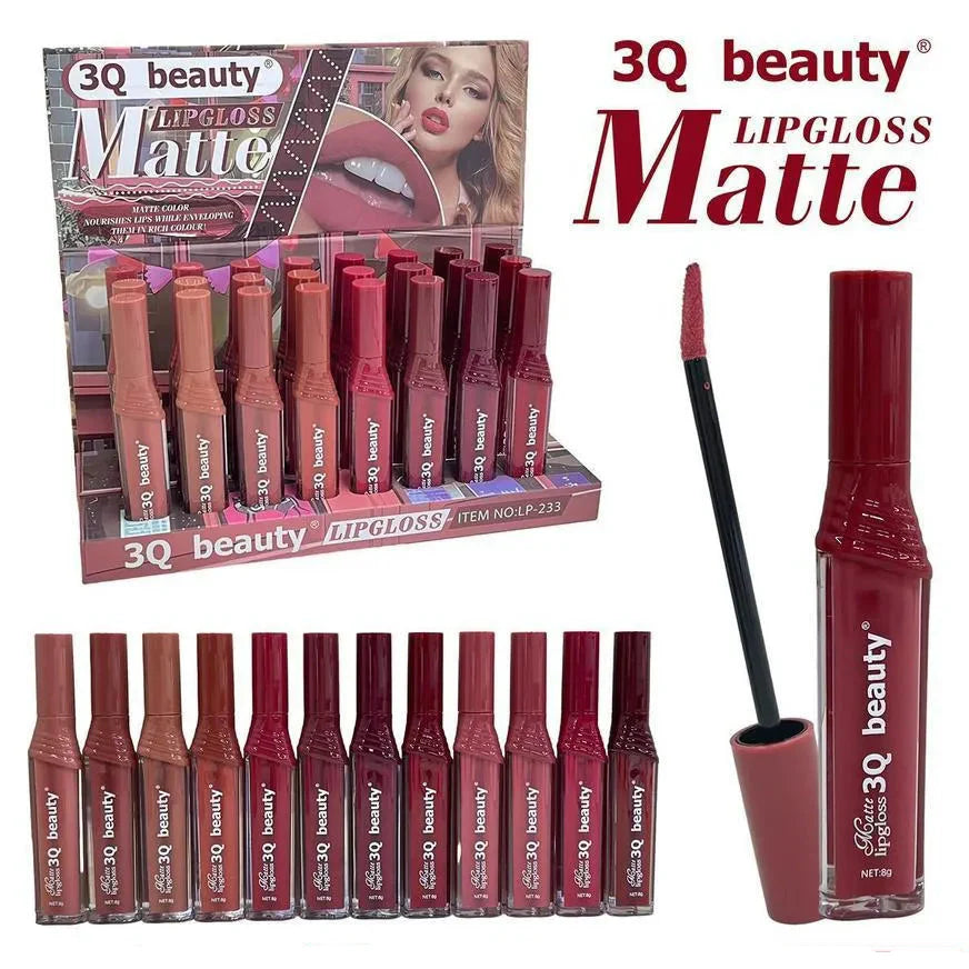 3Q beauty Matte Waterproof lipgloss 3Q Beauty