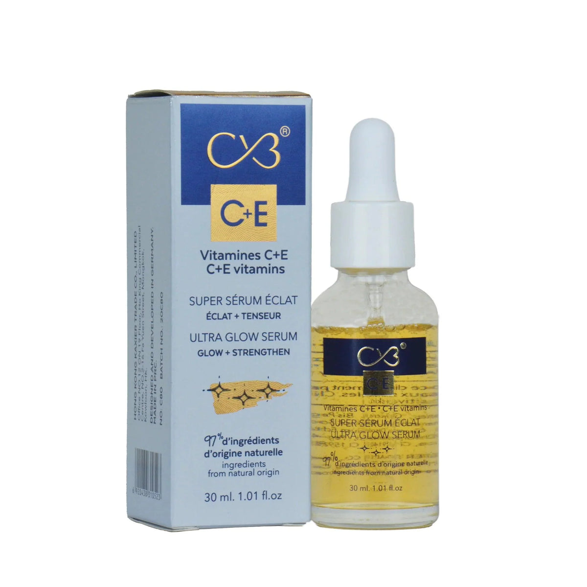 CVB Paris Vitamins C+E Super Face Serum - 30ml CVB