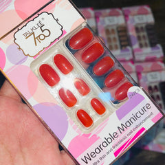 7To5 Talklee Wearable Artifical Nails With Free Stickers Talklee