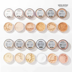 Miss Rose Luxury Rose Gold Matte Setting Powder Miss Rose