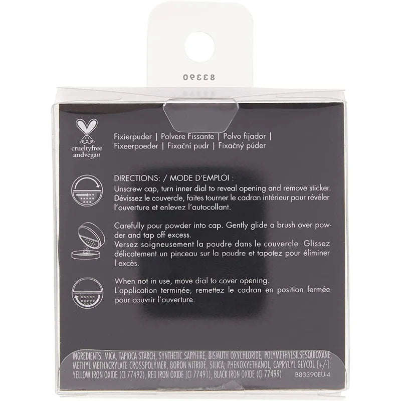 E.L.F Halo Glow Setting Powder, Silky, Weightless, Blurring, Smooths, Minimizes Pores and Fine Lines, Creates Soft Focus Effect, Light, Semi-Matte Finish e.l.f.