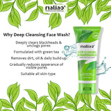 Maliao Deep Cleansing Green Tea Face Wash -130g
