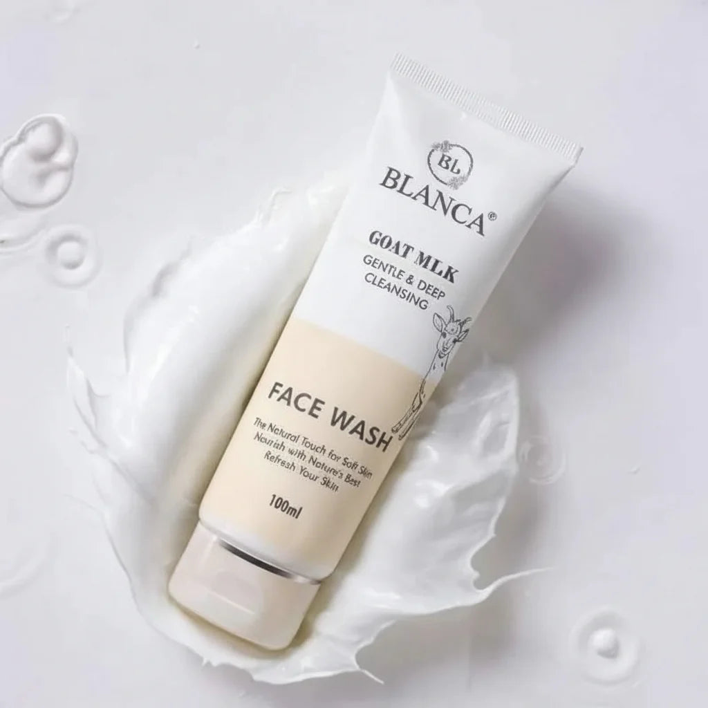 Blanca Goat Milk Gentle & Deep Cleansing Facewash - 100ml Blanca