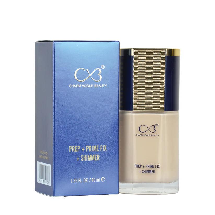 CVB Prep + Prime Fix + Shimmer Foundation – 40ml CVB