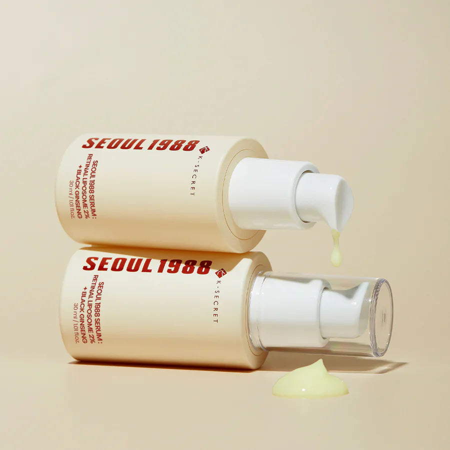 KSecret - Seoul 1988 Serum: Retinal Liposome 2% + Black Ginseng - 30ml K-Secret