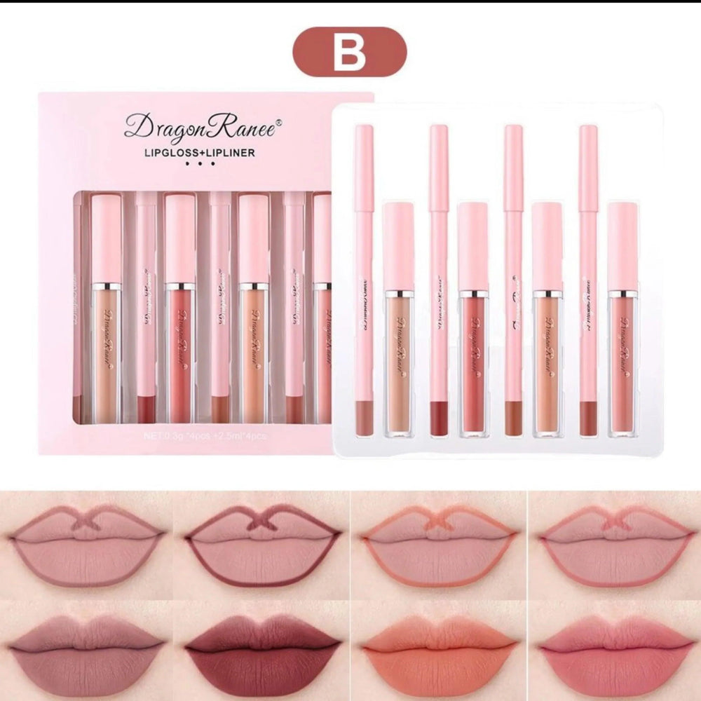 Dragon Ranee  Matte Lipgloss + Lip linnet Dragon Ranee