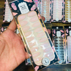 7To5 Talklee Matte Artifical Nails With Free Stickers Talklee