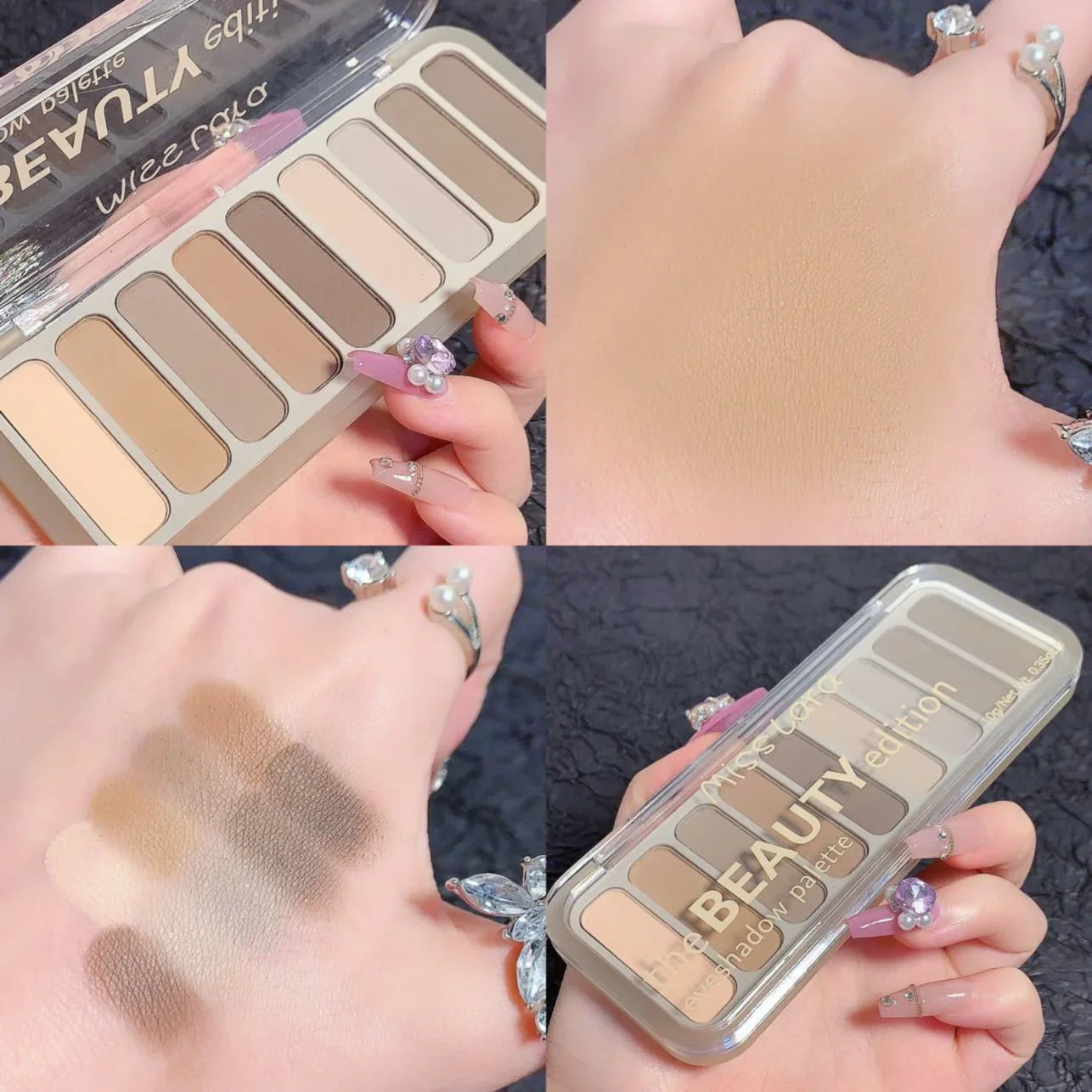 Miss Lara 9-color Blush Highlighter Eyeshadow Palette Miss Lara