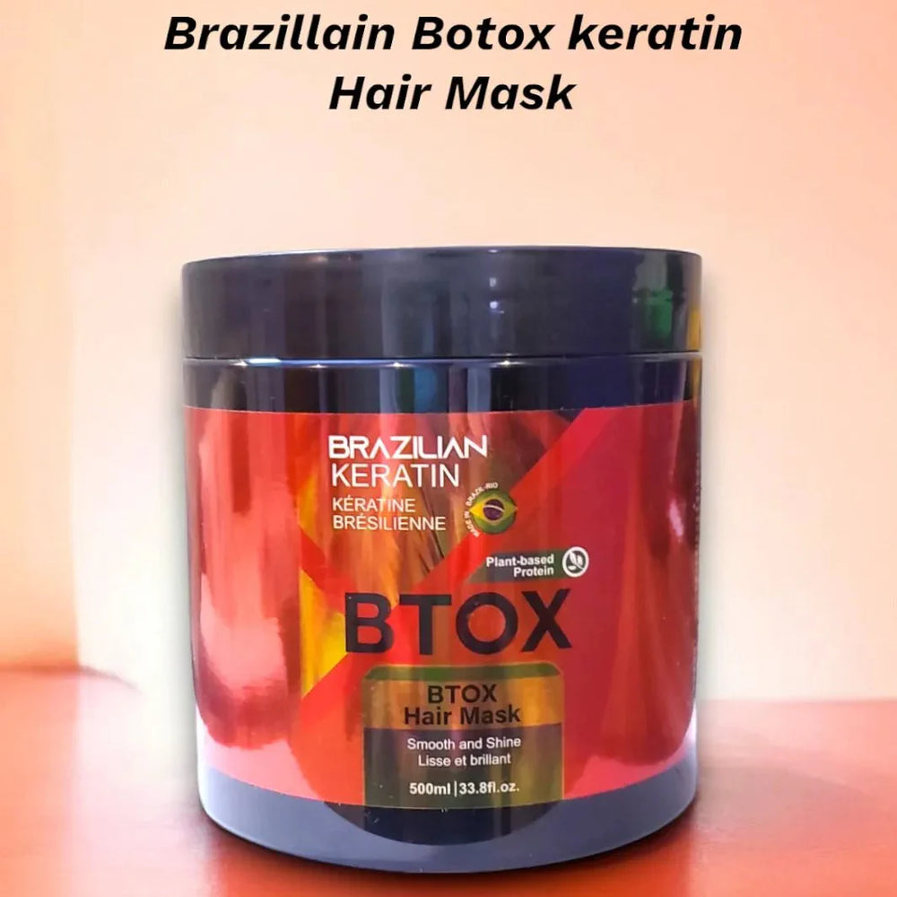 Brazilian Botox keratin Hair Mask Sulfate Free - 500ml Natureza