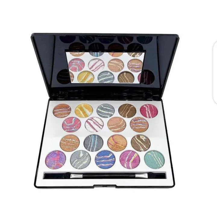 Romantic Color Eyeshadow Palette – 18 Vibrant Shades Romantic Color
