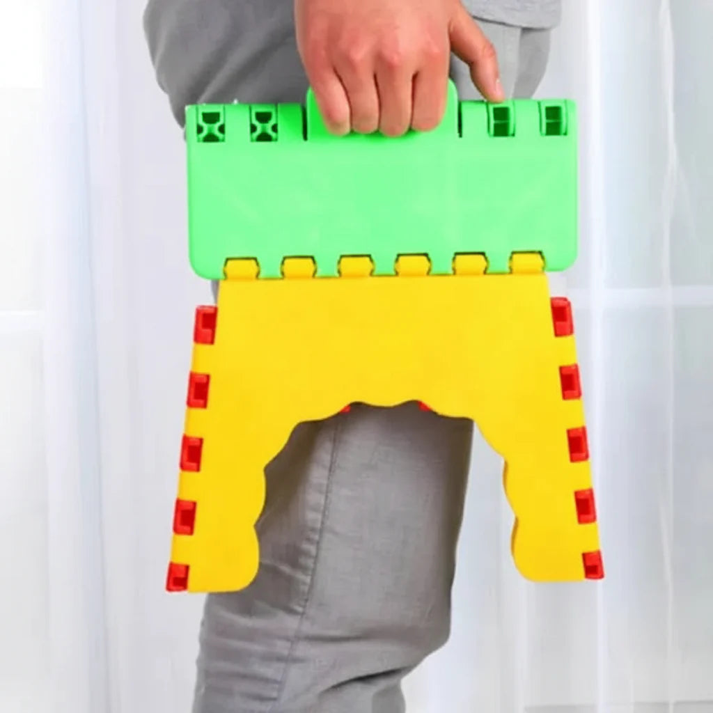 Multi Purpose Portable Plastic Mini Seat Folding Stool Cosmia.pk