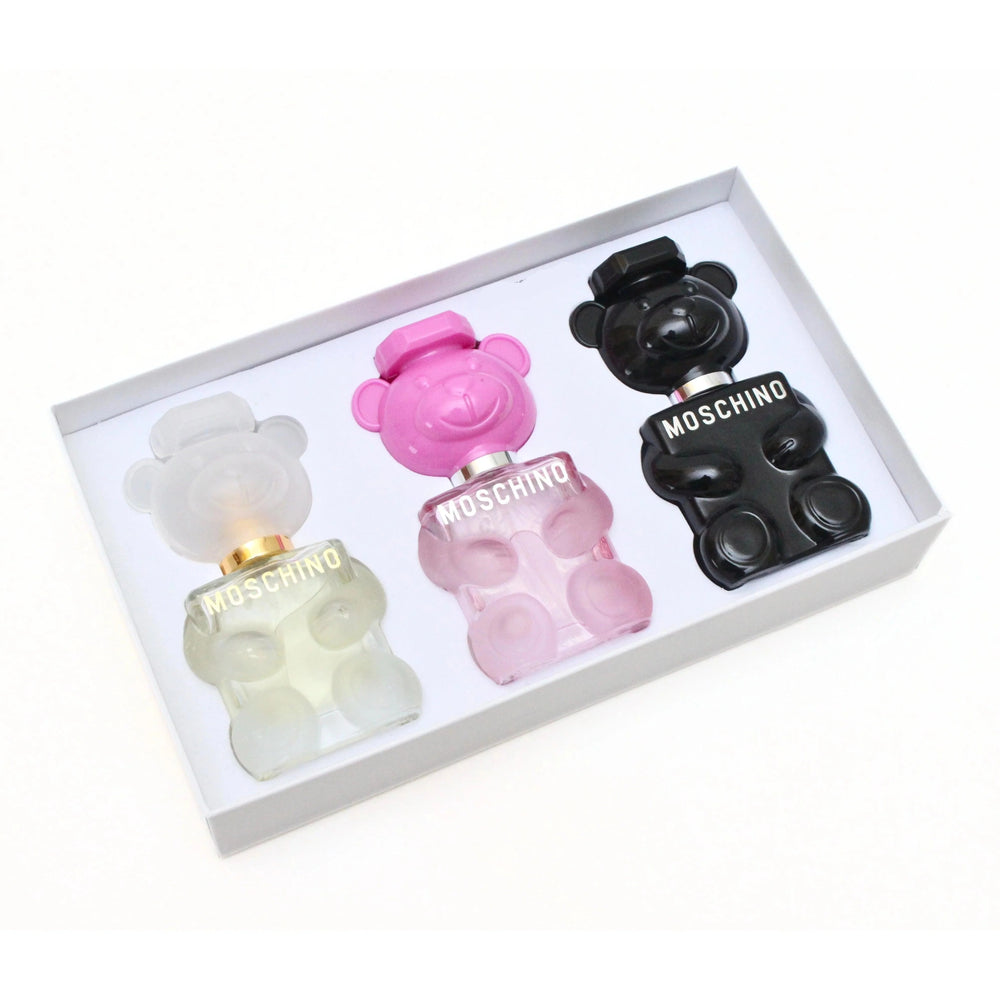 Moschino Set of 3 Teddy Bear Perfume - Best Gift Box (3x 30ml) Moschino