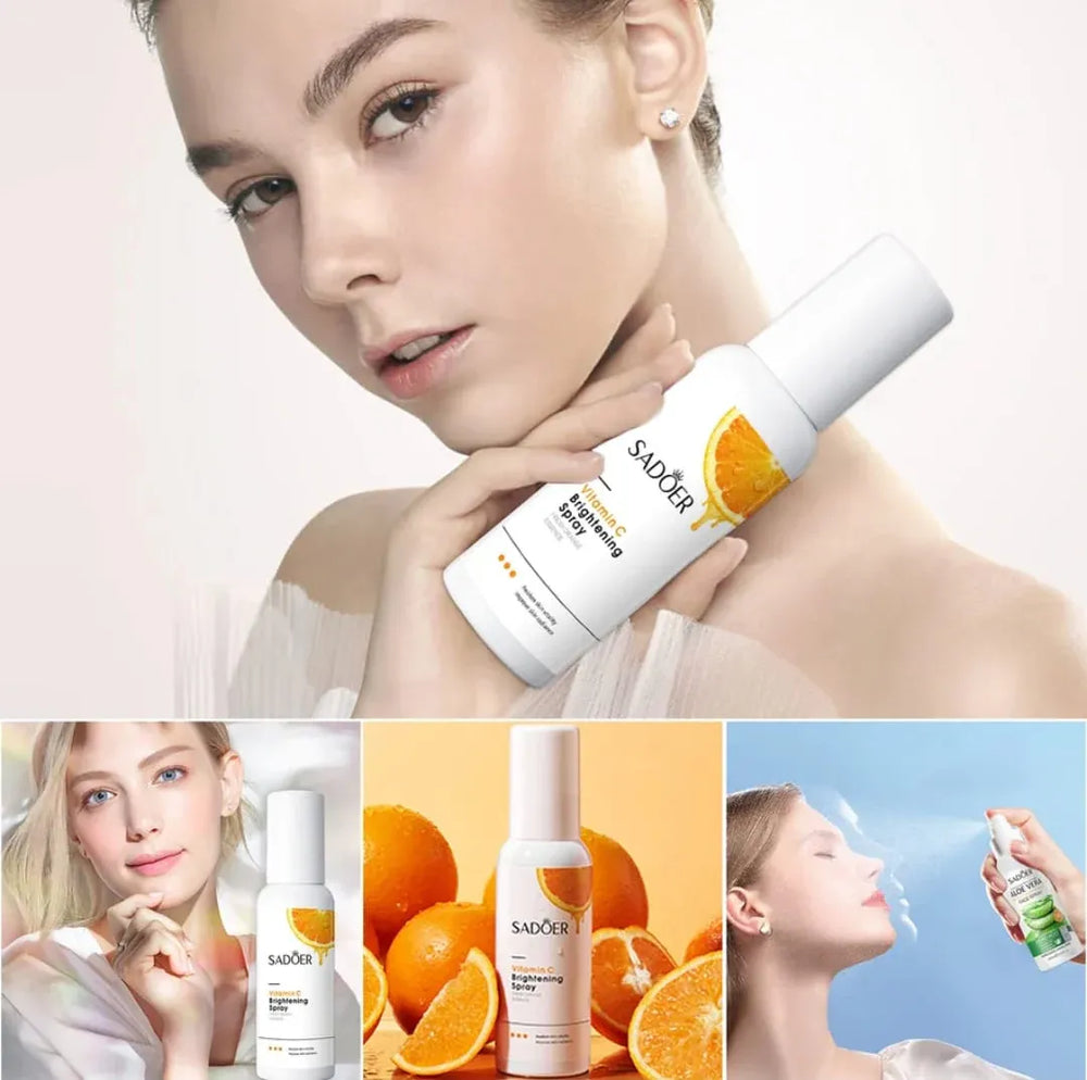 SADOER Vitamin C Brightening Face Moisturizing Spray 100ML Sadoer
