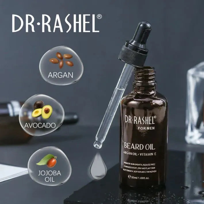 Dr Rashel Beard Argan Oil for Men – 50 ml Dr. Rashel