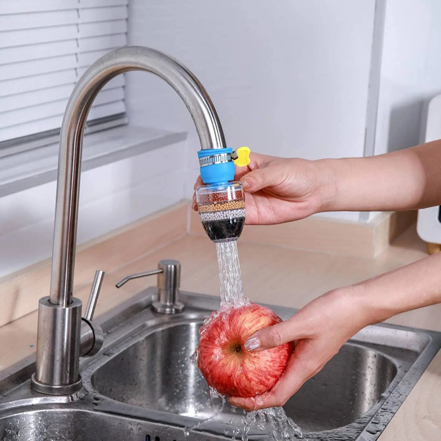 6 Layer Water Purifier Filter Faucet Cosmia.pk