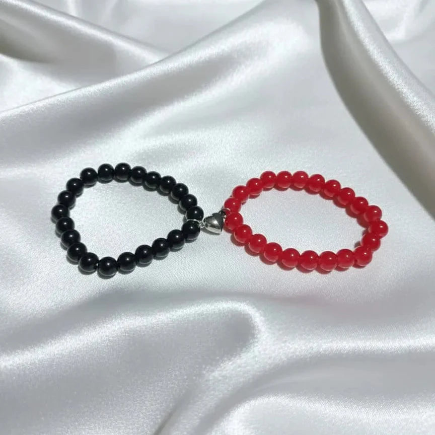 Couple Heart Bracelet Set Cosmia.pk