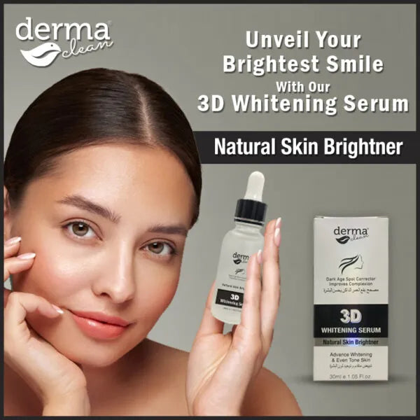 Derma Clean 3D Whitening Serum - 30ml Derma Clean