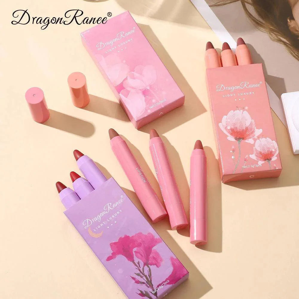 Dragon Ranee Light Luxury Lip Crayon Set Dragon Ranee