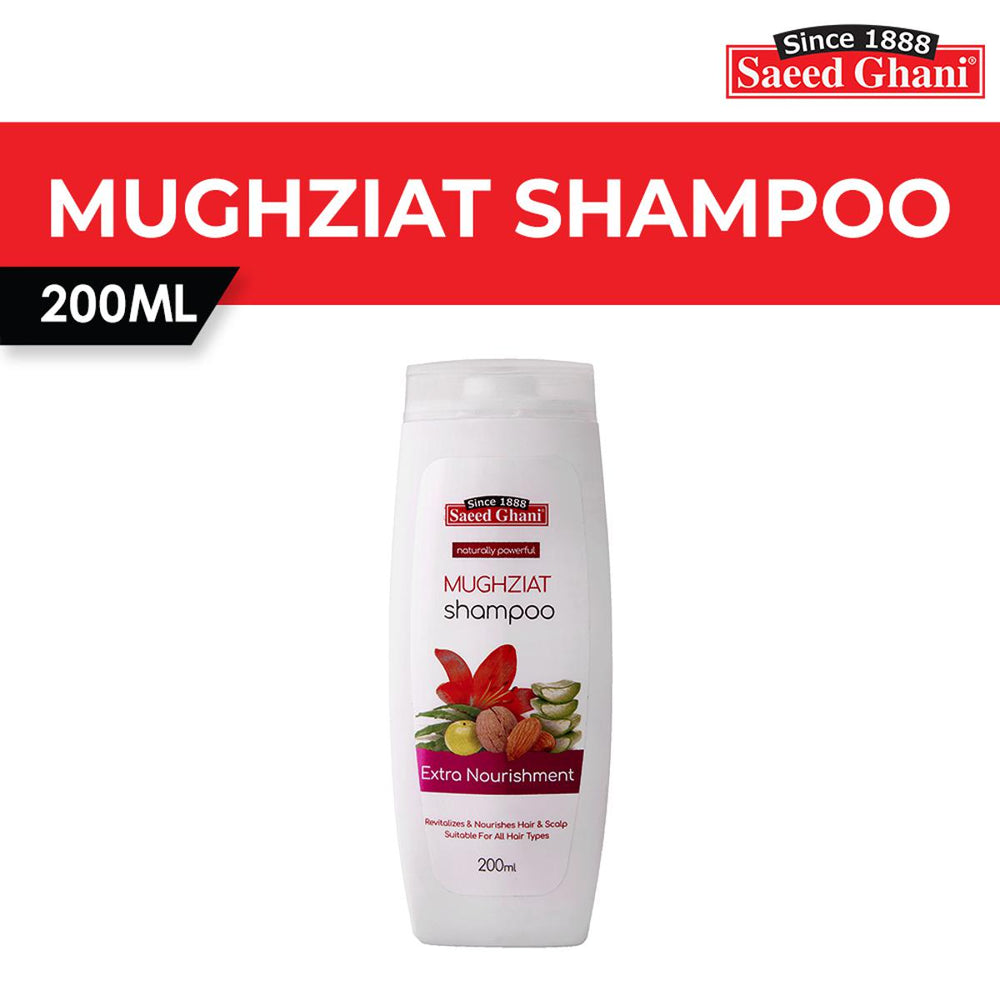 Saeed Ghani Extra Nourishment Mughziat Shampoo – 200ml Saeed Ghani