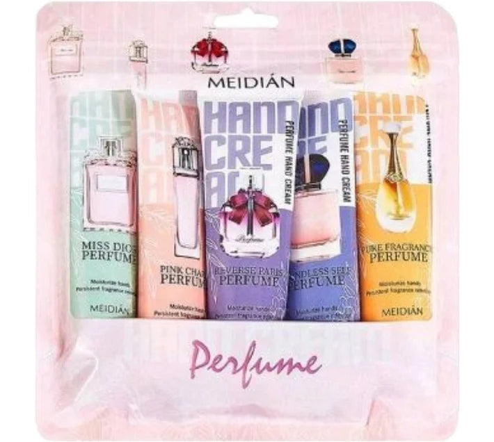 Meidian Perfume Hand Cream Set (Pack of 5) Meidian