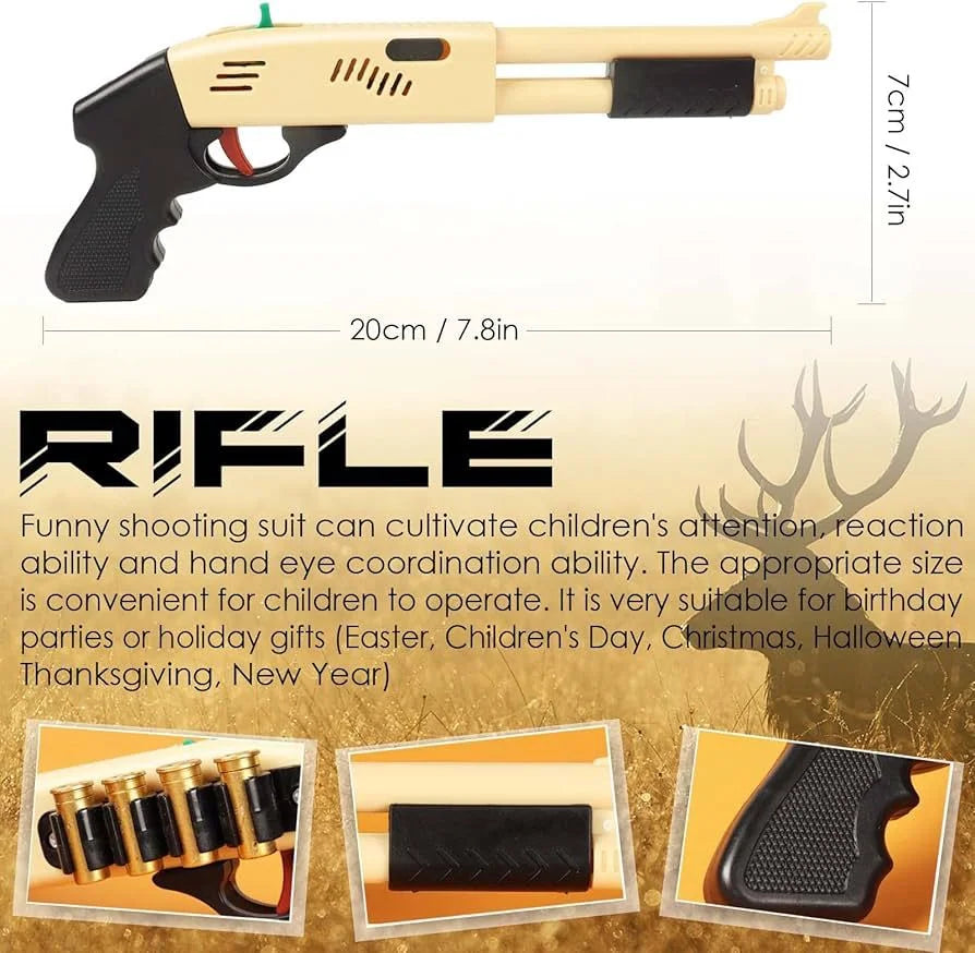 Rubber Band Gun Toy - Each Cosmia.pk