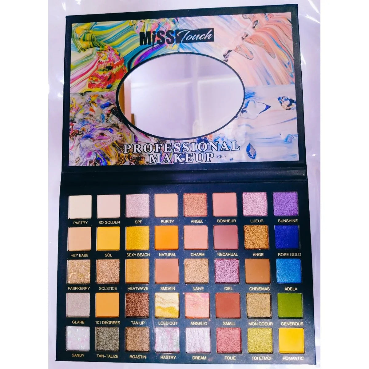 Miss Touch Eyeshadow Palette - 40 Colors Miss Touch