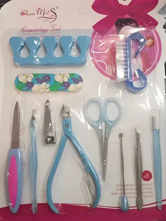 Manicure Pedicure Nail Clippers Cleaner Set Cosmia.pk