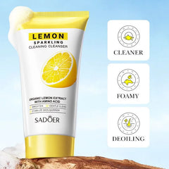 SADOER Lemon Sparkling Cleaning Cleanser With Amino Acid Sadoer