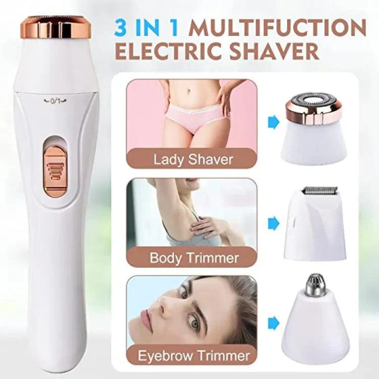 Blawless 3-in-1 Trimmer - eyebrow , body shaver , upper lip Blawless