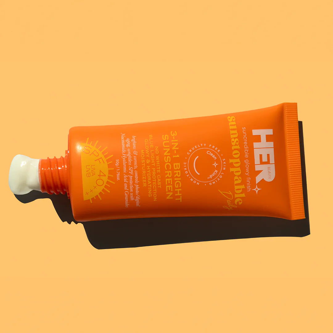 HER Beauty 3 in 1 Bright Sunscreen (SPF 40 +++) 50g HER Beauty