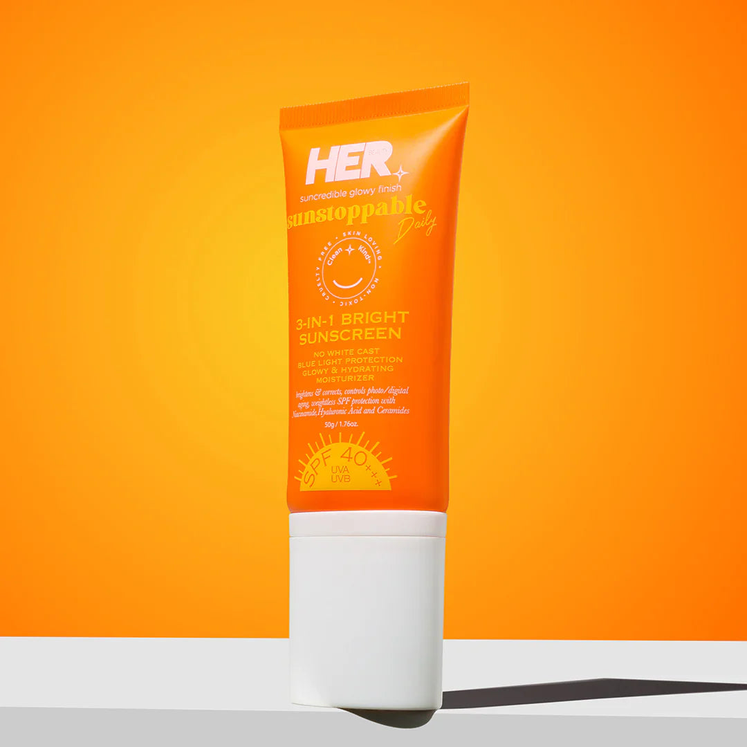 HER Beauty 3 in 1 Bright Sunscreen (SPF 40 +++) 50g HER Beauty