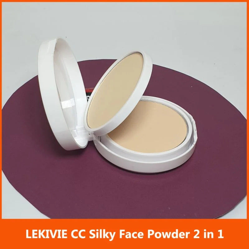 Lekivie CC Silky White Face Powder 2 in 1 Lekivie
