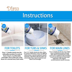 Powerful Drain & Sink Cleaner Powder - Each Cosmia.pk