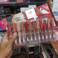 Fflomror Matte Lip Gloss - 12 Pcs Fflomror