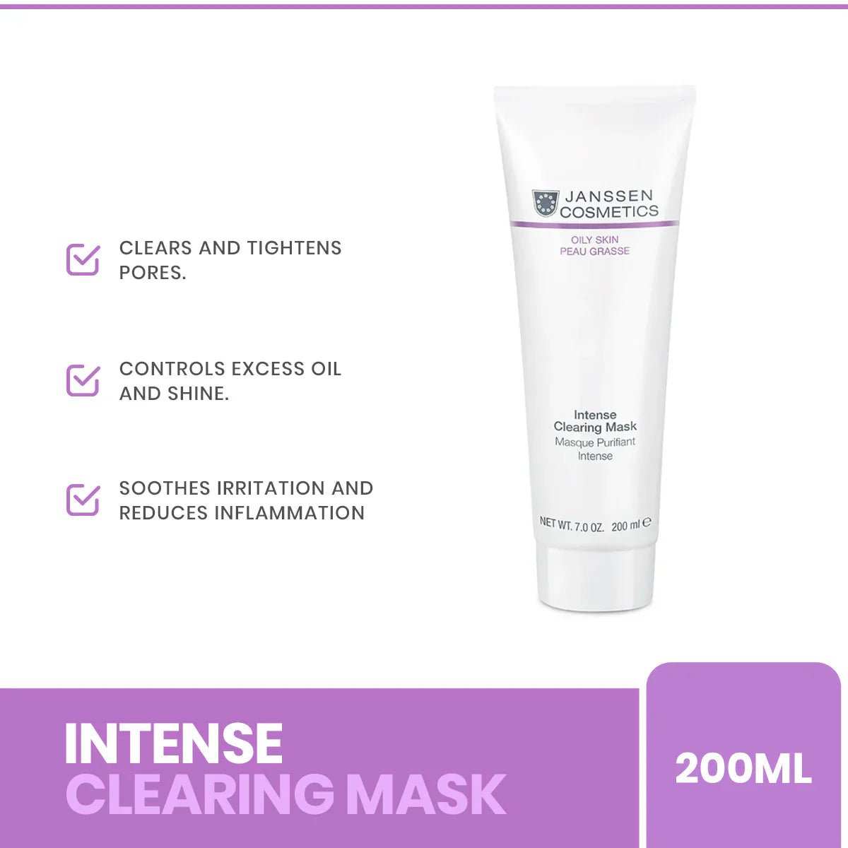 Janssen - Intense Clearing Mask - 200ml Janssen