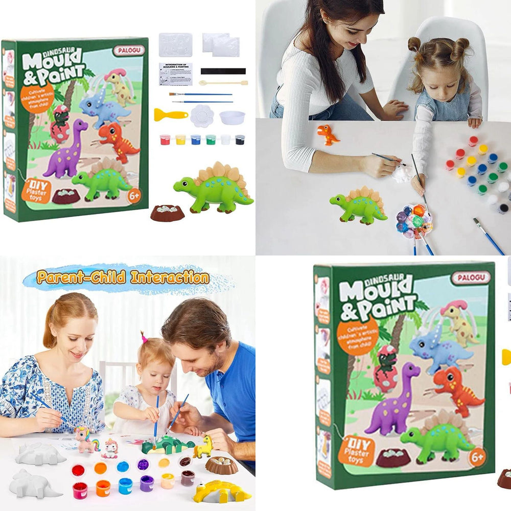 Gypsum Painting Kit, Plaster Painting Craft Kit Art Set Cosmia.pk
