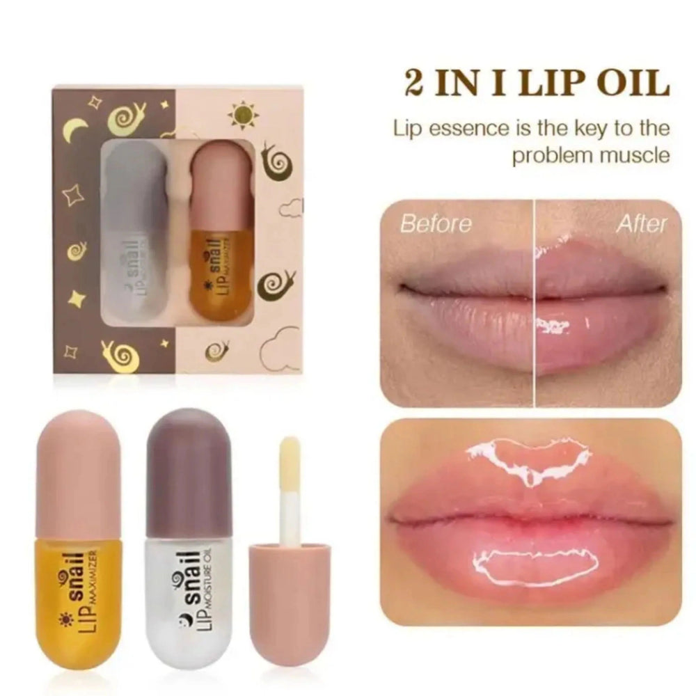 Lip Plumper Set of 2- Lip Oil Capsule WAR