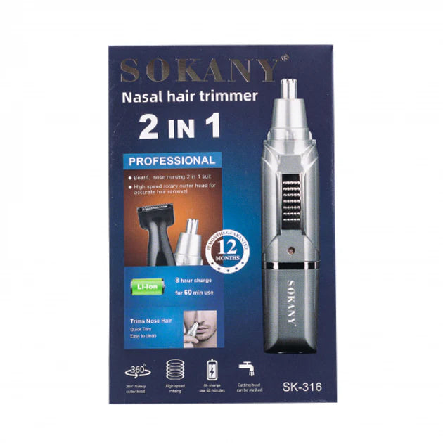 Sokany 2 in 1 Professional Hair Trimmer SK‑316 Sokany