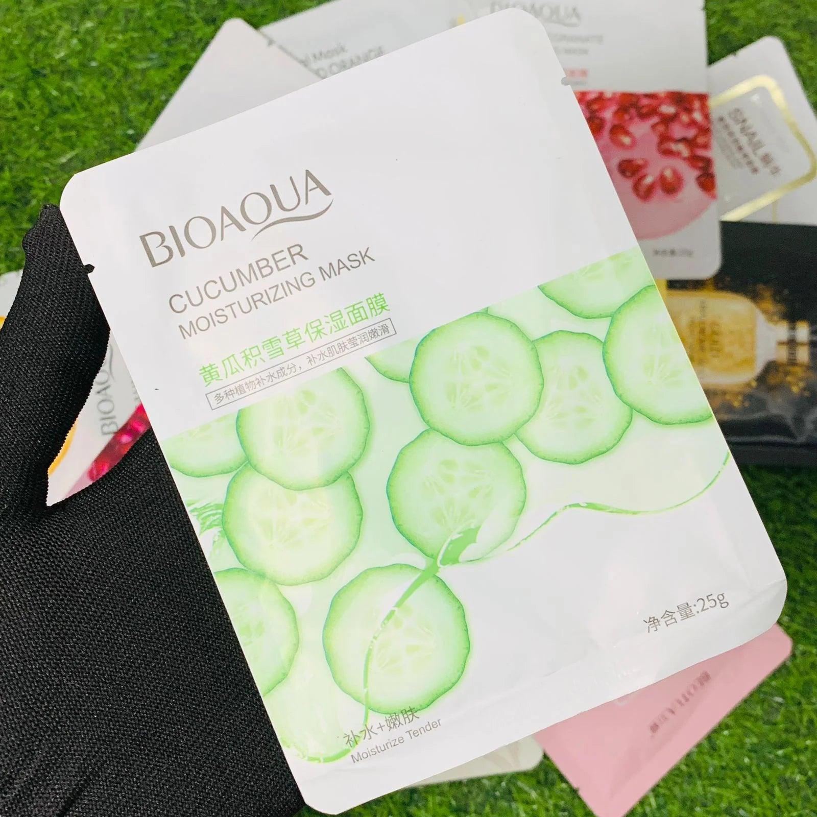 Moisturizing Face Sheet Masks - 10pcs Bioaqua