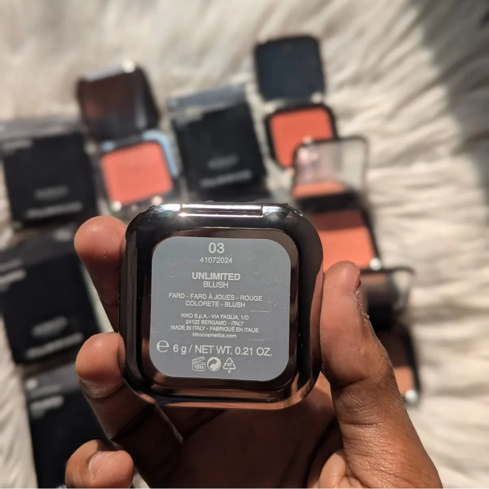 Kiko Milano Unlimited Blush - 6g KIKO MILANO