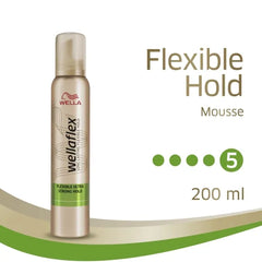 Wella Wellaflex Flexible Ultra Strong Hold Mousse Wellaflex