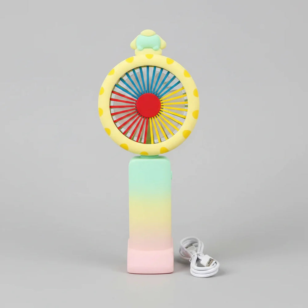 Rainbow Color rechargeable Fan Cosmia.pk