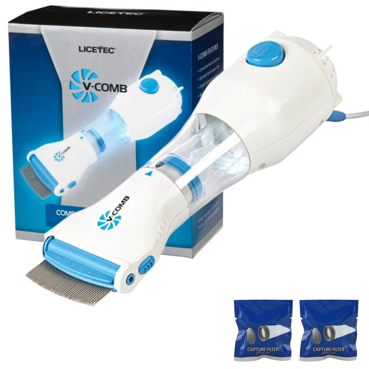 V Comb Electric Anti Lice Removal Machine Cosmia