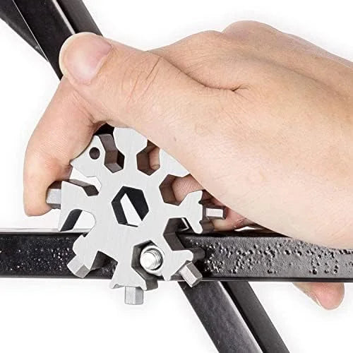 18-in-1 Snowflake Stainless Steel Screw Driver Multi-Tool Cosmia.pk
