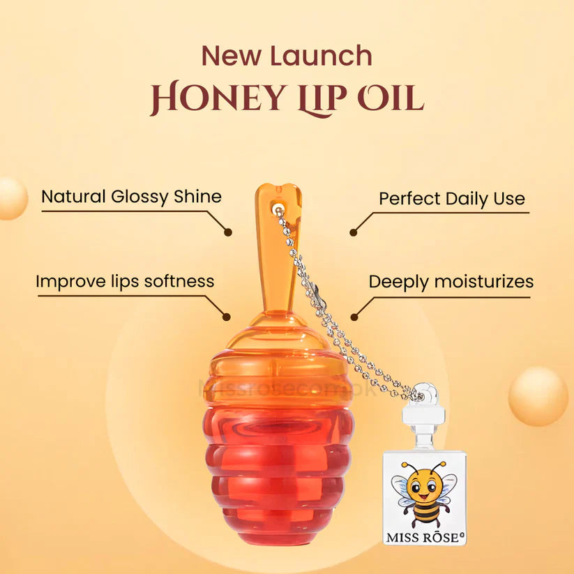 Miss Rose Honey Lip Oil Miss Rose
