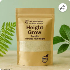 The Health Healer Height Grow Powder – Natural Height Booster The Health Healer