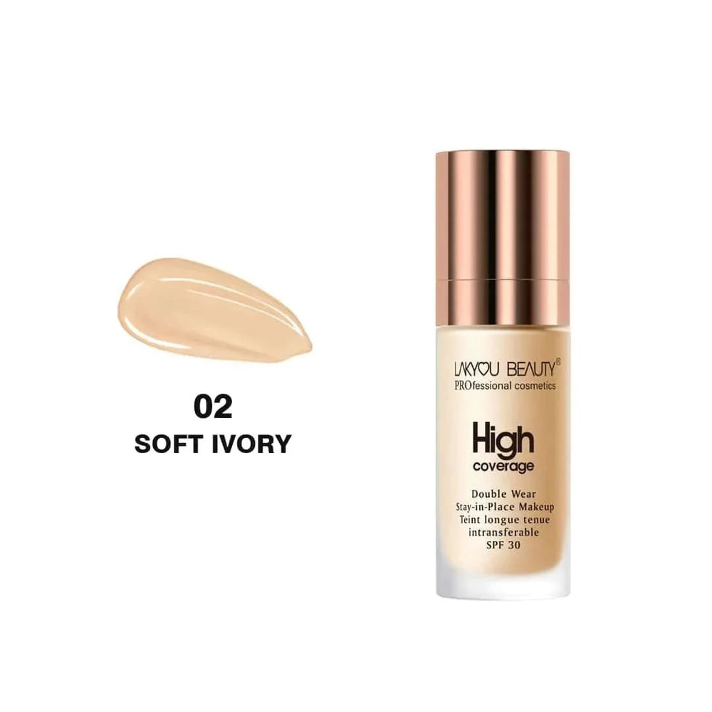 Lakyou Beauty Full Coverage Foundation - 30ml Lakyou