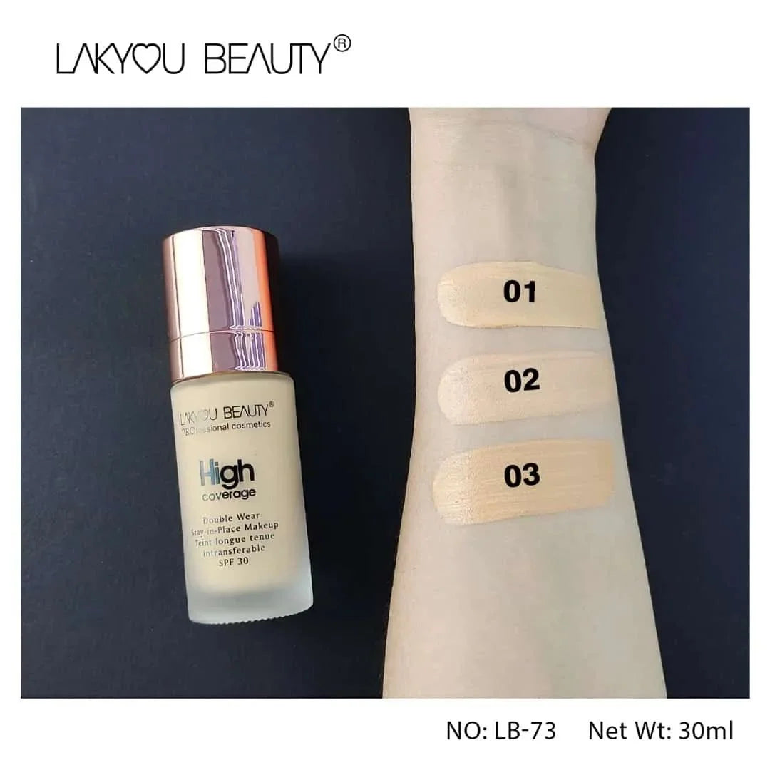 Lakyou Beauty Full Coverage Foundation - 30ml Lakyou