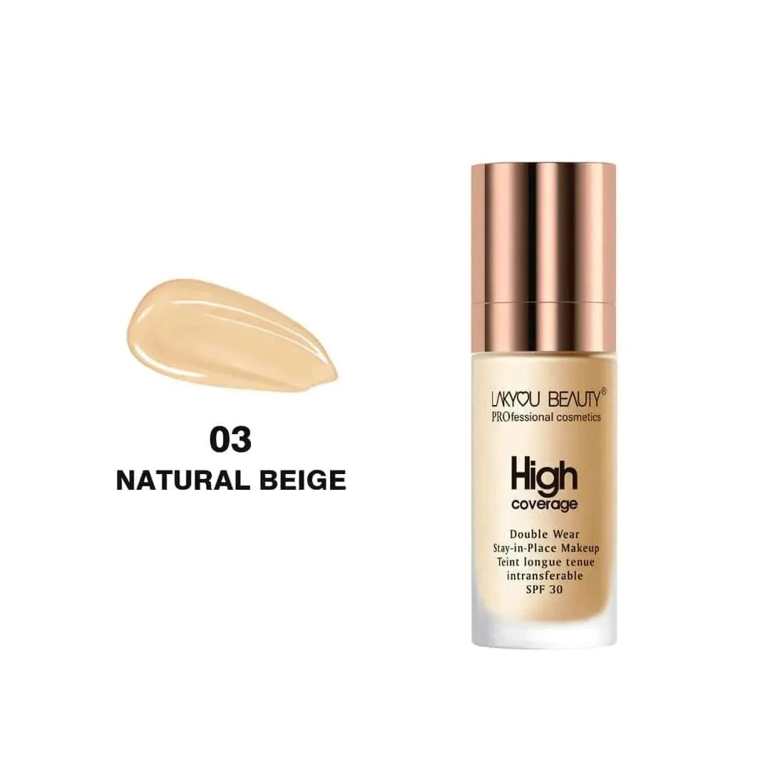 Lakyou Beauty Full Coverage Foundation - 30ml Lakyou